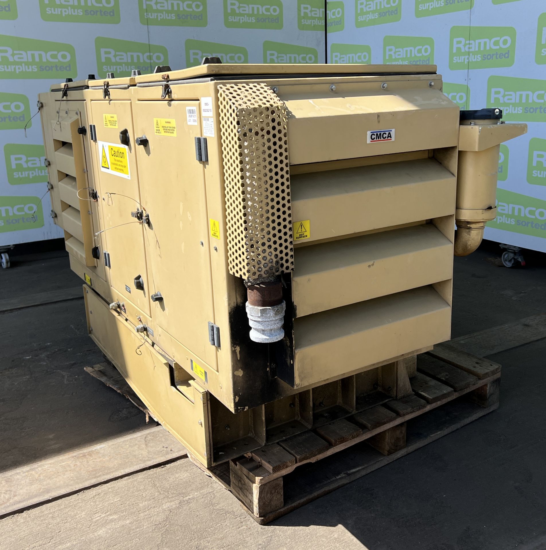 CMCA MPG020 3-phase 20kW/400V/50Hz diesel generator with Yanmar 3TNV88-DSAP water-cooled engine - Image 2 of 21