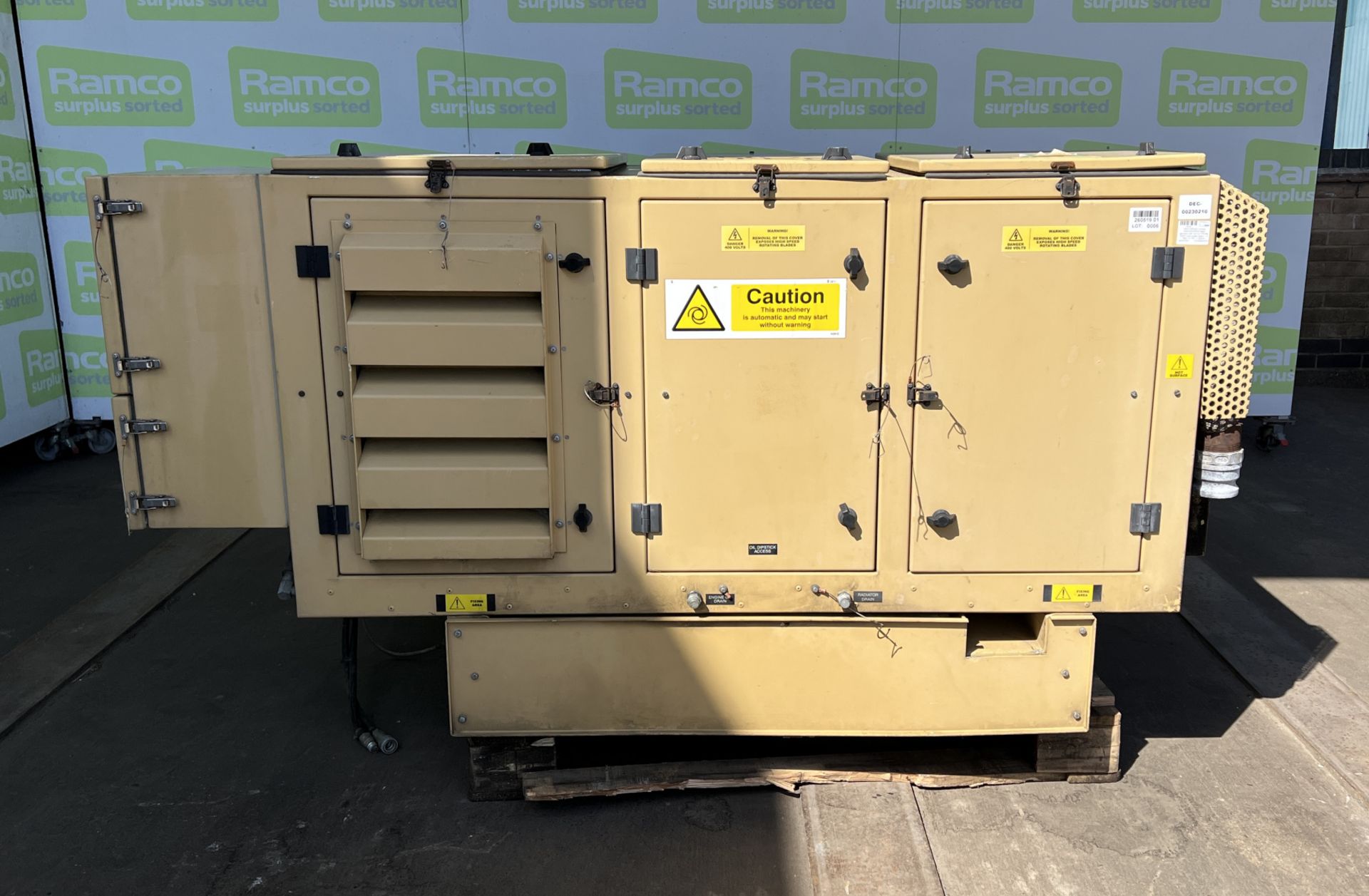 CMCA MPG020 3-phase 20kW/400V/50Hz diesel generator with Yanmar 3TNV88-DSAP water-cooled engine