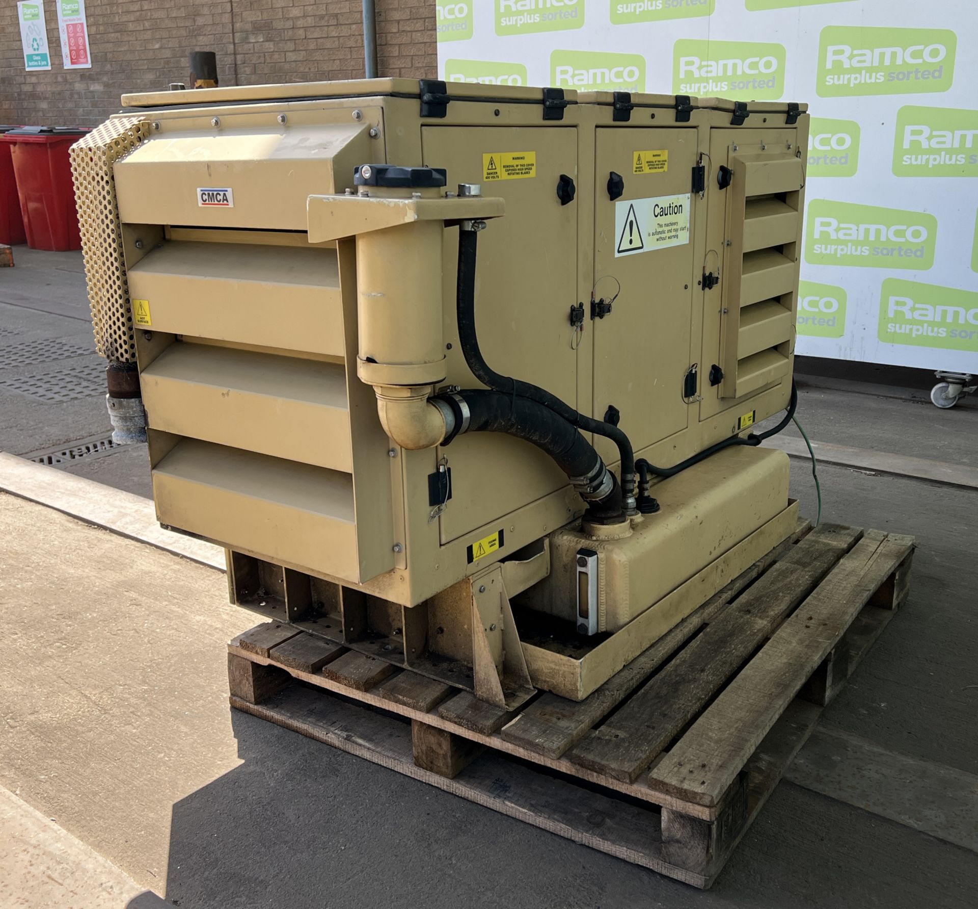 CMCA MPG020 3-phase 20kW/400V/50Hz diesel generator with Yanmar 3TNV88-DSAP water-cooled engine - Image 3 of 21