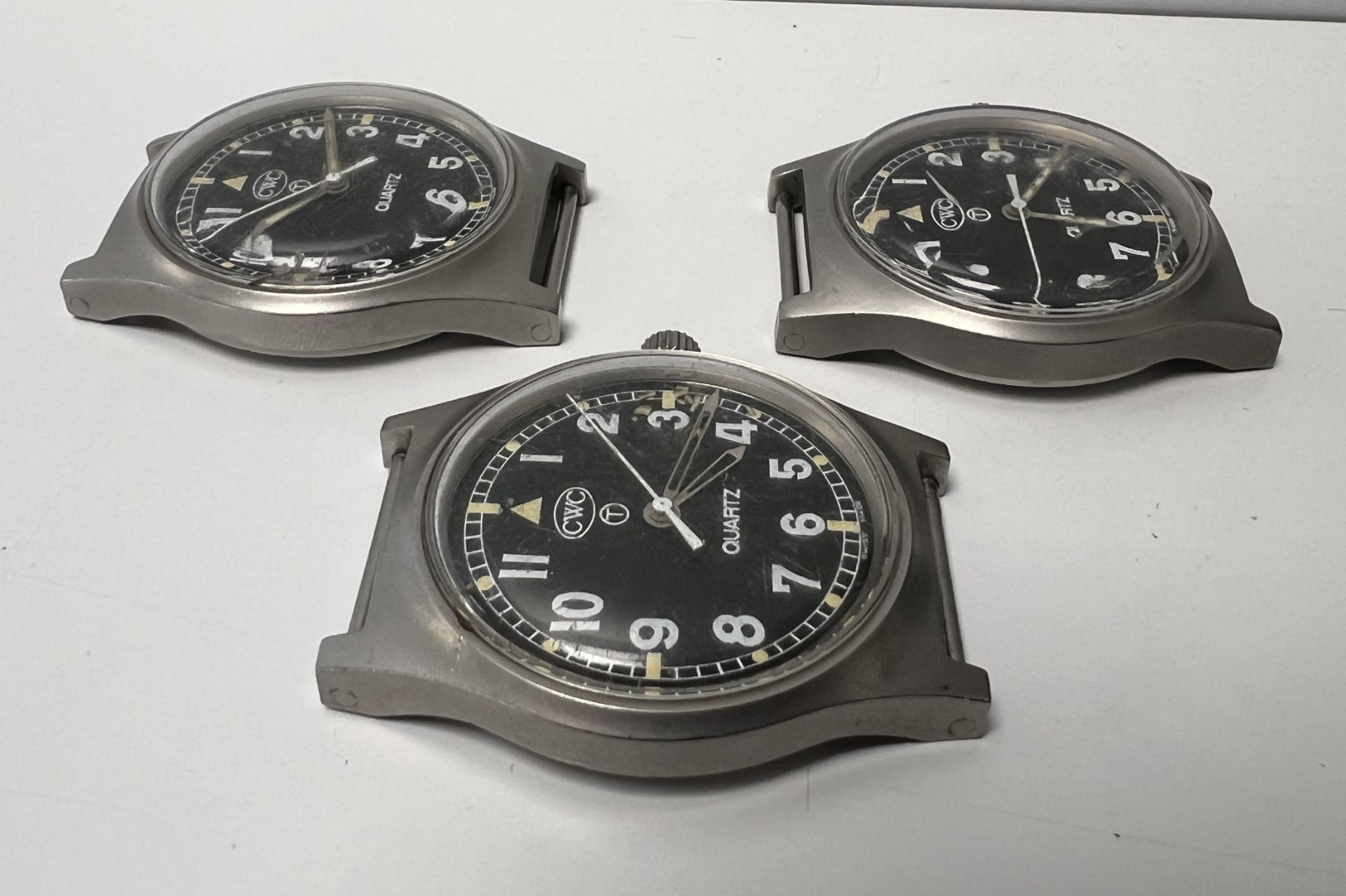 3x CWC W10-6645-99 British Army issue quartz wristwatches - 2004 - details in the description - Image 5 of 5