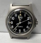 CWC W10-6645-99 British Army issue quartz wristwatch - 2005 - details in the description