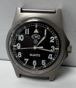 CWC W10-6645-99 British Army issue quartz wristwatch - 2004 - details in the description