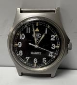 CWC W10-6645-99 British Army issue quartz wristwatch - 1997 - details in the description