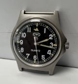 CWC W10-6645-99 British Army issue quartz wristwatch - 2004 - details in the description