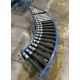 4x intersection bend roller conveyors approx 2.5m L x 0.48m W x 0.52m H - Image 2 of 2