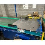 23.7m long flat bed conveyor - external width 1.16m and internal 1.08m