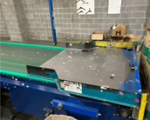 23.7m long flat bed conveyor - external width 1.16m and internal 1.08m