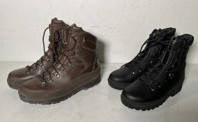 50x pairs of grade 1 various combat boots - may include Magnum, YDS, Haix - mixed sizes