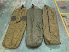 30x Medium weight sleeping bags - various types - may include arctic