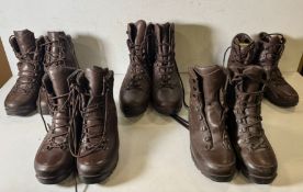 100x pairs of grade 2 various combat boots - may include - Magnum, YDS, Haix - mixed sizes