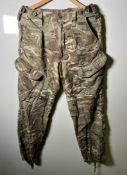 Various types of ex-military camo clothing - may include accessories - 180kg – may require repair