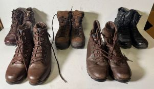 100x pairs of grade 2 various combat boots - may include - Magnum, YDS, Haix - mixed sizes