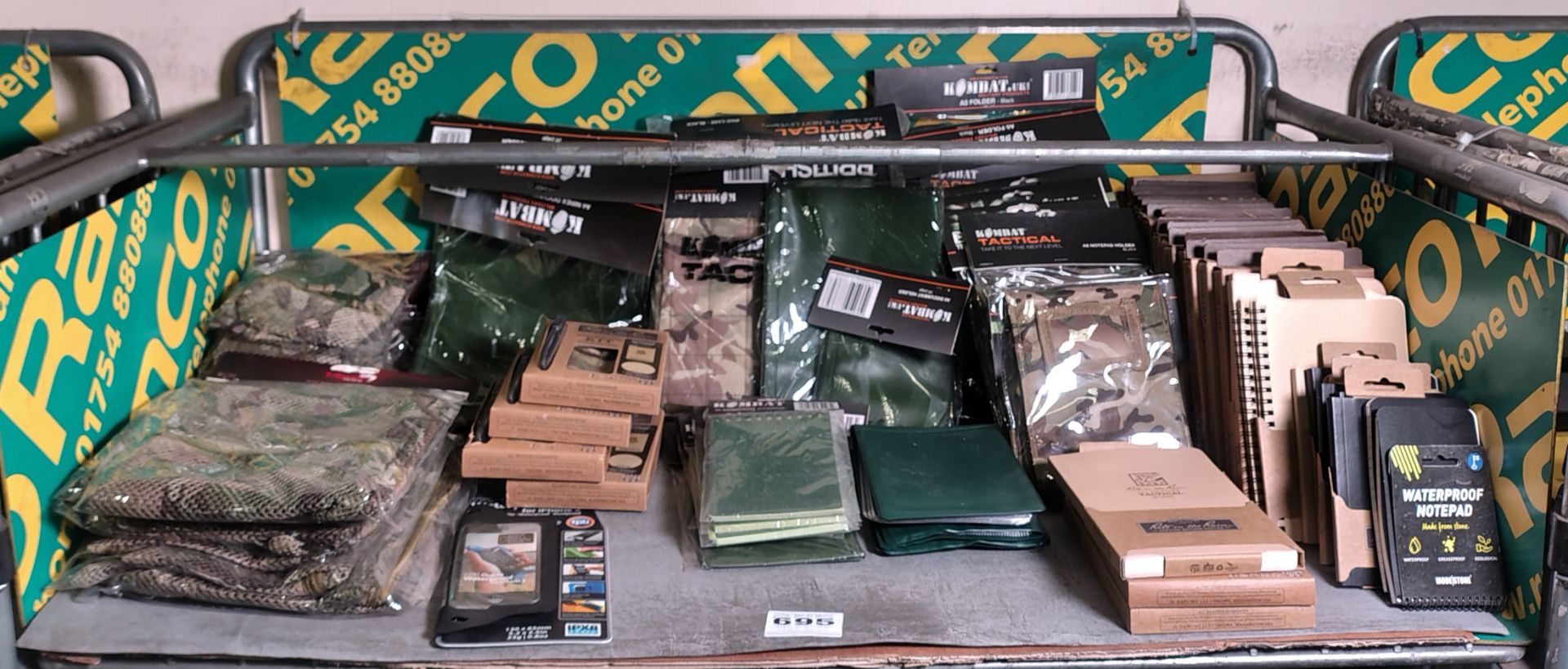 Army surplus consumables - medium & large stow bags, mixed size & more - see desc.