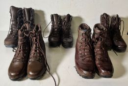 100x pairs of grade 2 various combat boots - may include - Magnum, YDS, Haix - mixed sizes