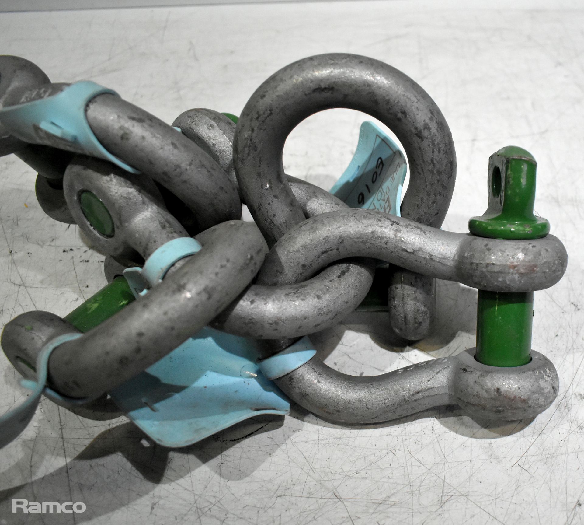 2x Sets of Pin bow shackles - BB6 WLL 6.5T - 5 per set - W 130 x D 50 x H 150mm - Image 5 of 5