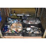 Mixed size quick connect braided hoses, Mixed copper pipe connectors & much more - see desc.