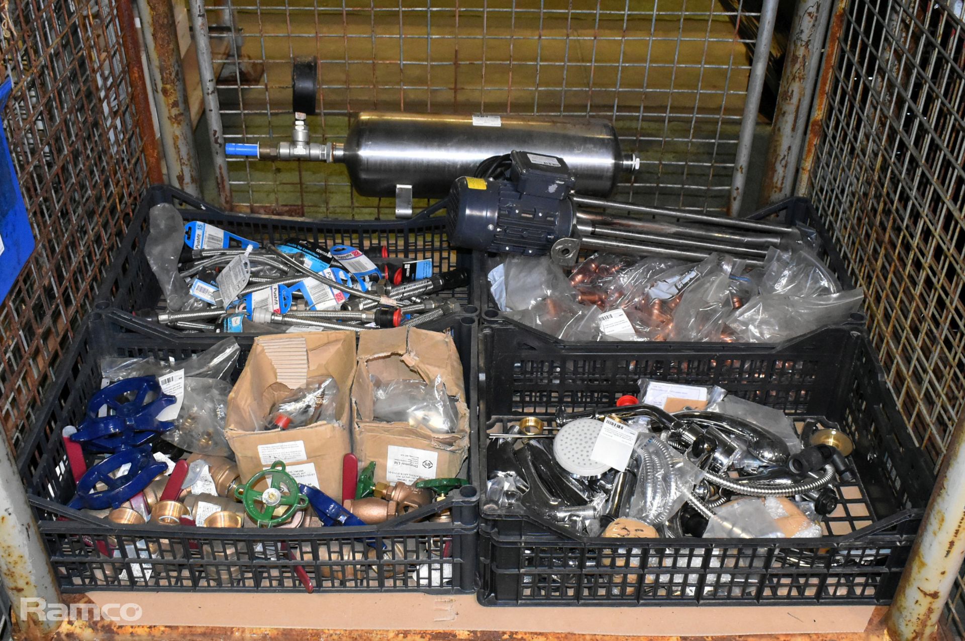Mixed size quick connect braided hoses, Mixed copper pipe connectors & much more - see desc.