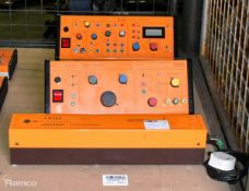 UNILAB 512.023/4 Digital scaler timer unit, UNILAB 062.101 signal generator unit, UNILAB 432.051