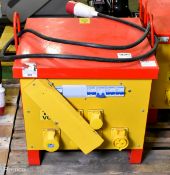TMC ST-3-10K Type 025 transformer 4x 16A sockets and 2x 32A sockets - Input 400V Output 110V NE