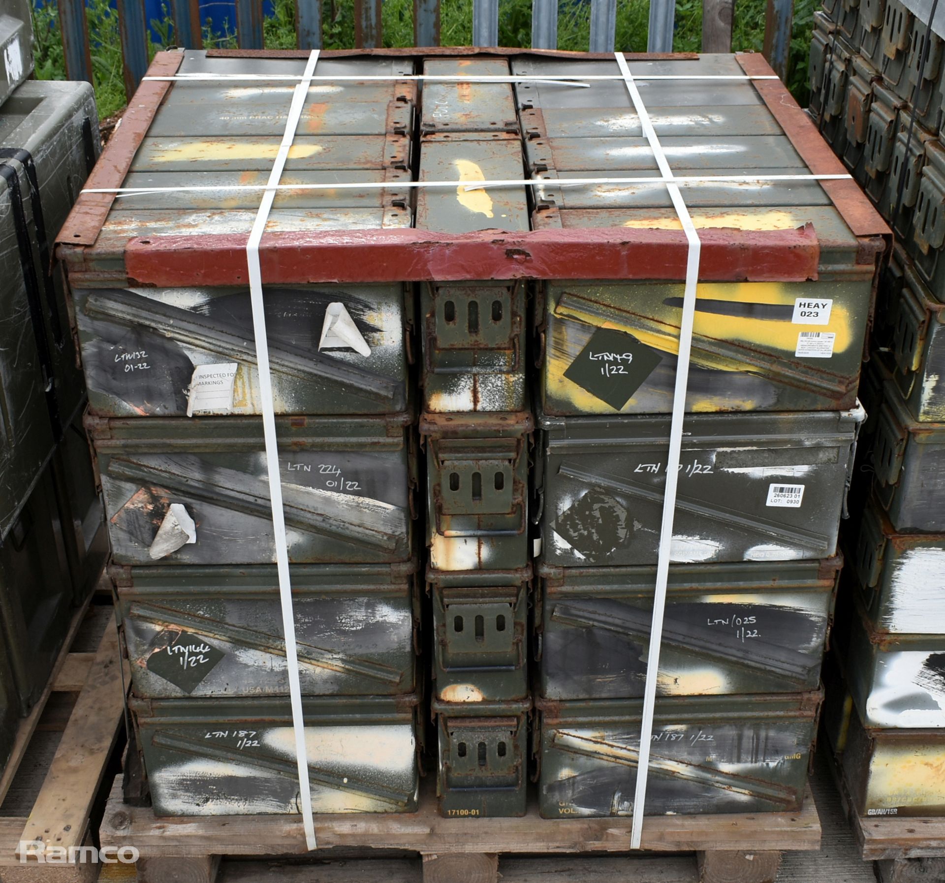 56x PA120 Ammo boxes - W 460 x D 160 x H 250mm - MEASUREMENTS ARE PER 1x BOX - Image 2 of 3