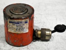 Hi-Force HLS201 PT No CF-1 cylinder jack - SWL 20 tonne - W 90 x D 150 x H 100mm