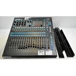 Allen & Heath QU16 digital audio desk - missing knobs - W 440 x D 500 x H 180mm - SPARES OR REPAIRS