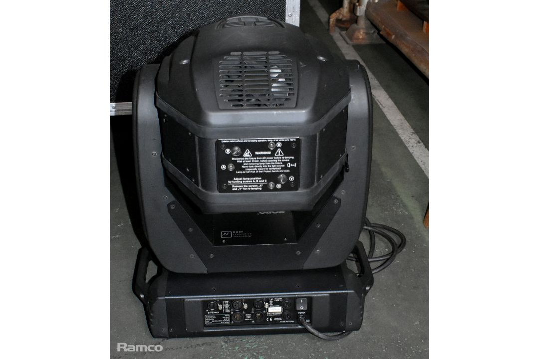 2x Robe Robin 600 spot lights in wheeled flight case - W 820 x D 590 x H 870mm - Image 5 of 12