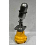 Mobrey S360A/F98 level float switch - max press 33.8 BAR - W 130 x D 140 x H 380mm