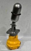 Mobrey S360A/F98 level float switch - max press 33.8 BAR - W 130 x D 140 x H 380mm