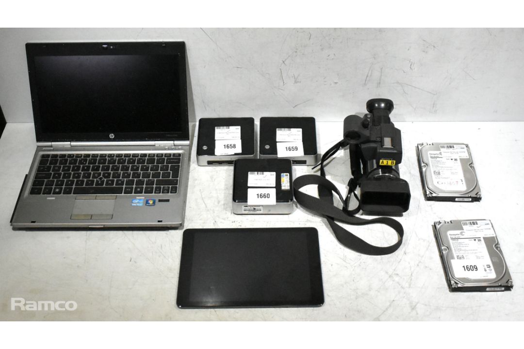 Apple iPad A1474 black, 2x Seagate Barracuda 1000GB hard drives & more - see description - Image 1 of 19