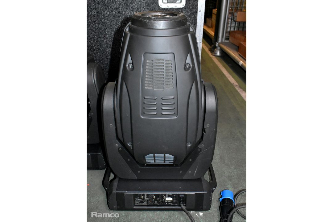 2x Robe Robin 600 spot lights (1x faulty shutter) in wheeled flight case - W 820 x D 590 x H 870mm - Image 4 of 11