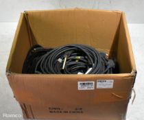 Mixed video cable - Long VGA cables, short HDMI to DVI