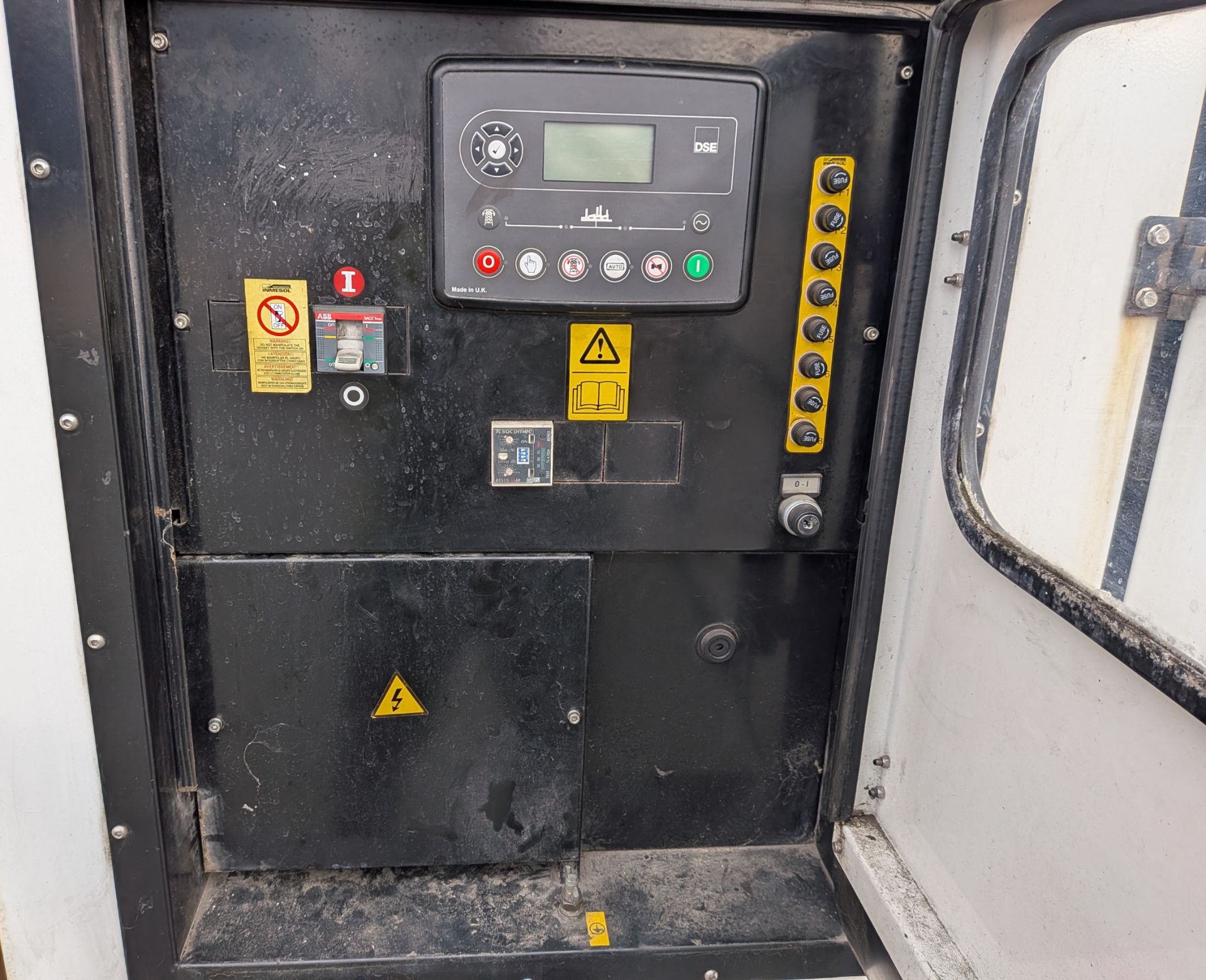 Inmesol IB-110 110kVA industrial diesel generator - 400/230V - full details in description - Image 5 of 23