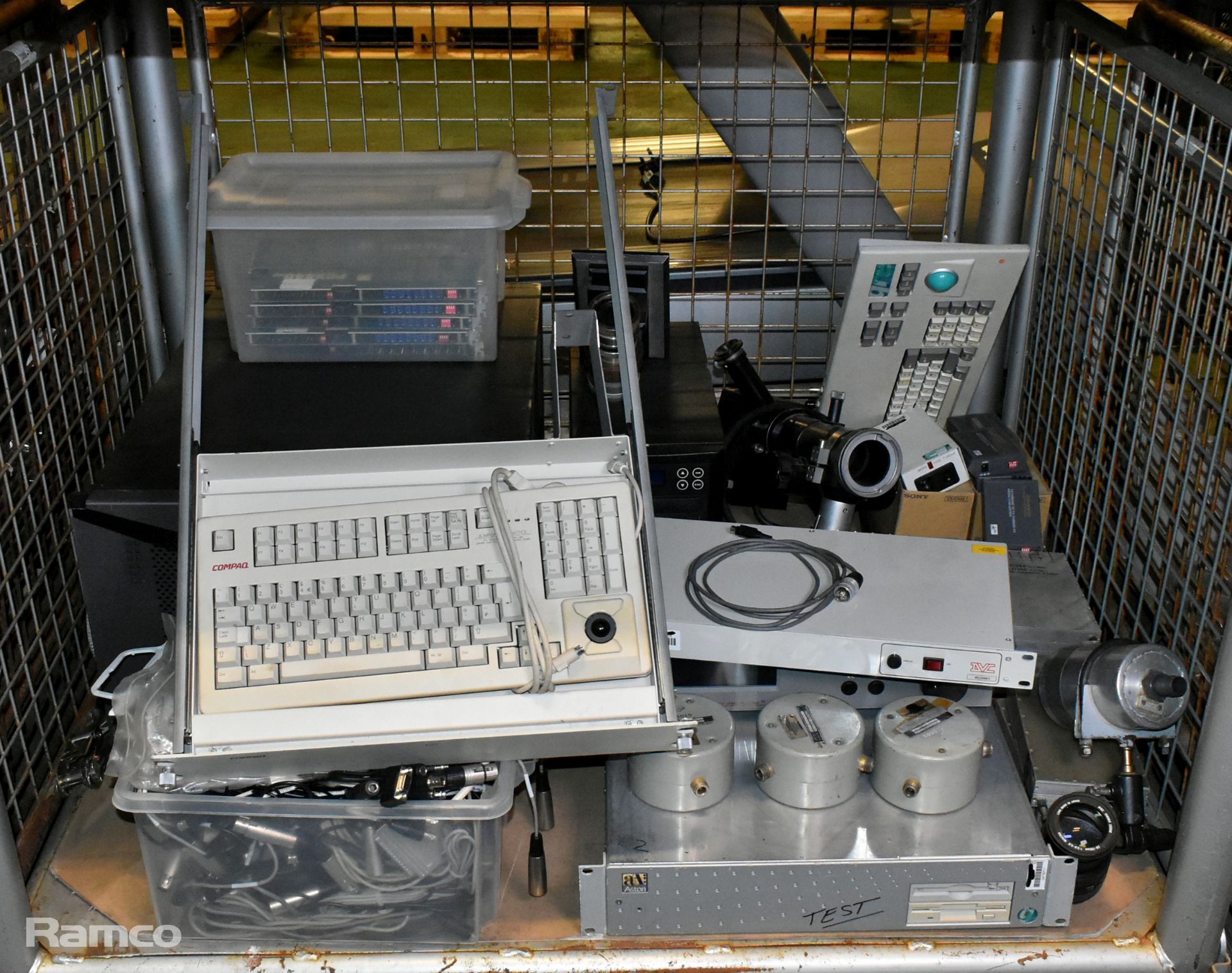 Audio visual mixed equipment - DVD duplicator, circuit boards, memory sticks and more - sse desc.