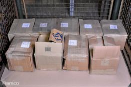 9x boxes of FB black hex 8.8 M16x65 HD bolts - 4 packs of 25 bolts per box