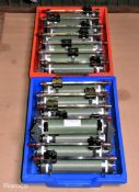 15x Rheostat variable resistors: 13x are standard range 2-3A 55 Ohms and 2x are 4A 16 Ohms