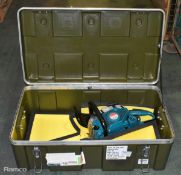Makita DCS5000 professional 50cc petrol chainsaw in carry case - BARE UNIT ONLY