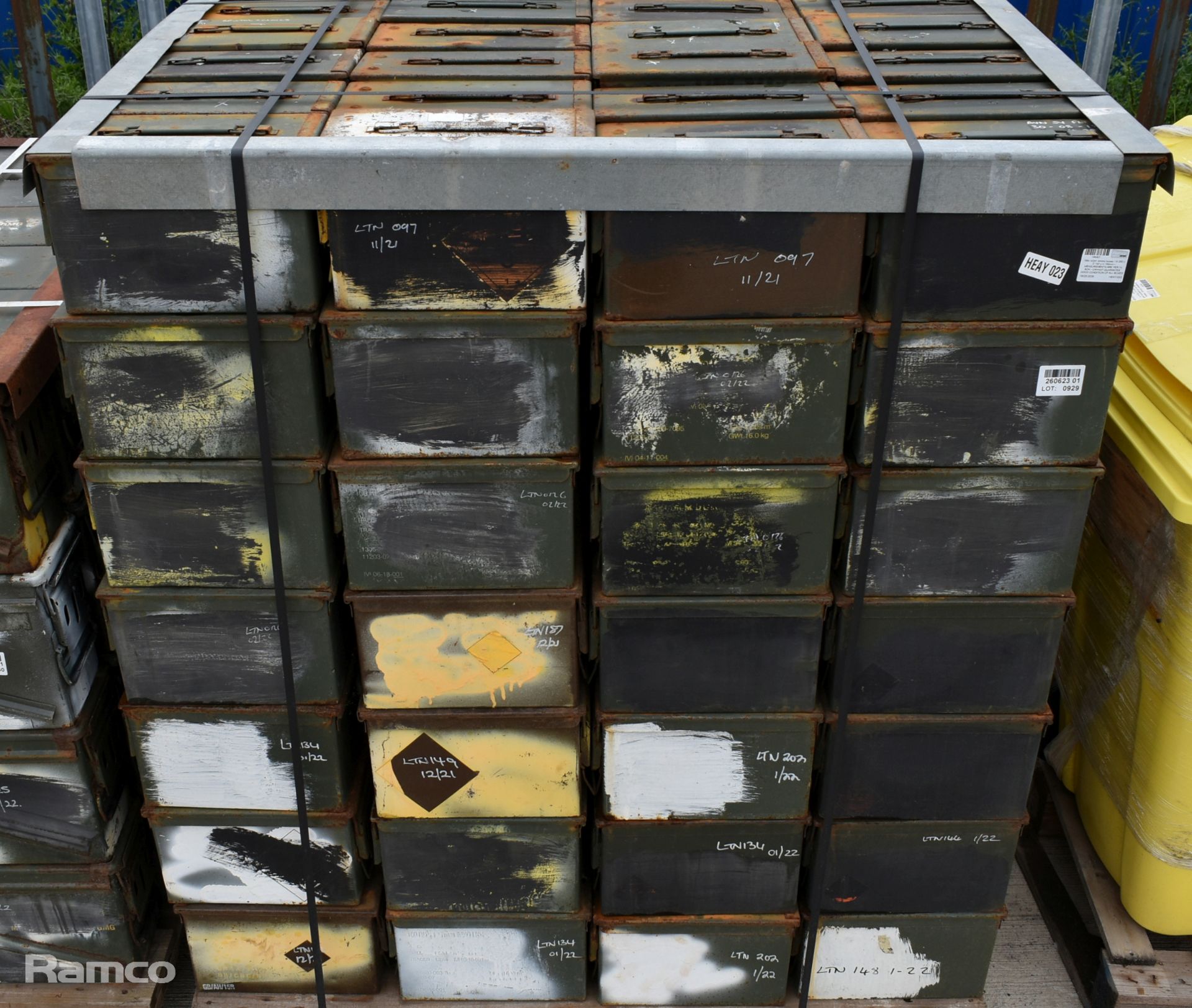 168x M2A1 Ammo boxes - W 290 x D 140 x H 185mm - MEASUREMENTS ARE PER 1x BOX - Image 2 of 3