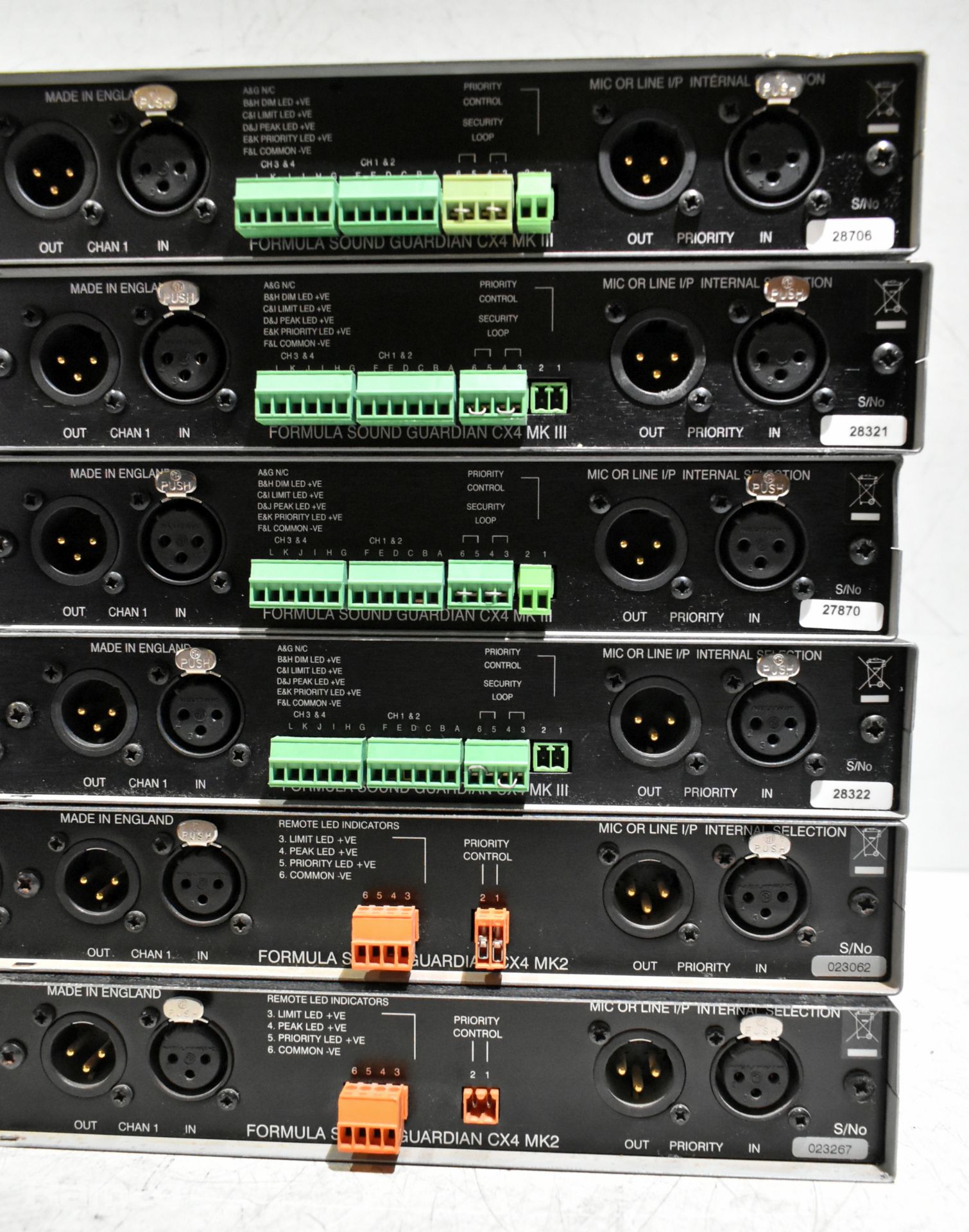 2x Formula Sound Guardian CX4 MK2, 4x Formula Sound Guardian CX MK3 priority Interface - Image 4 of 5