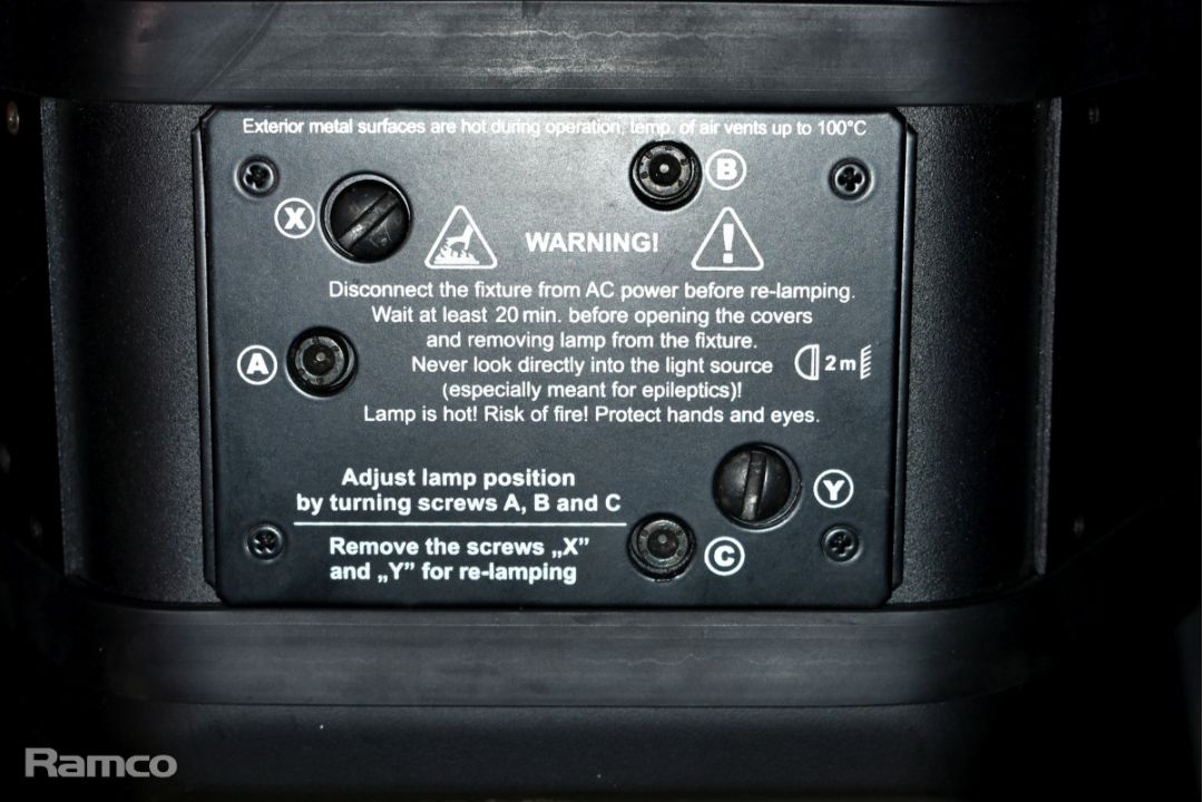 2x Robe Robin 600 spot lights in wheeled flight case - W 820 x D 590 x H 870mm - Image 6 of 12