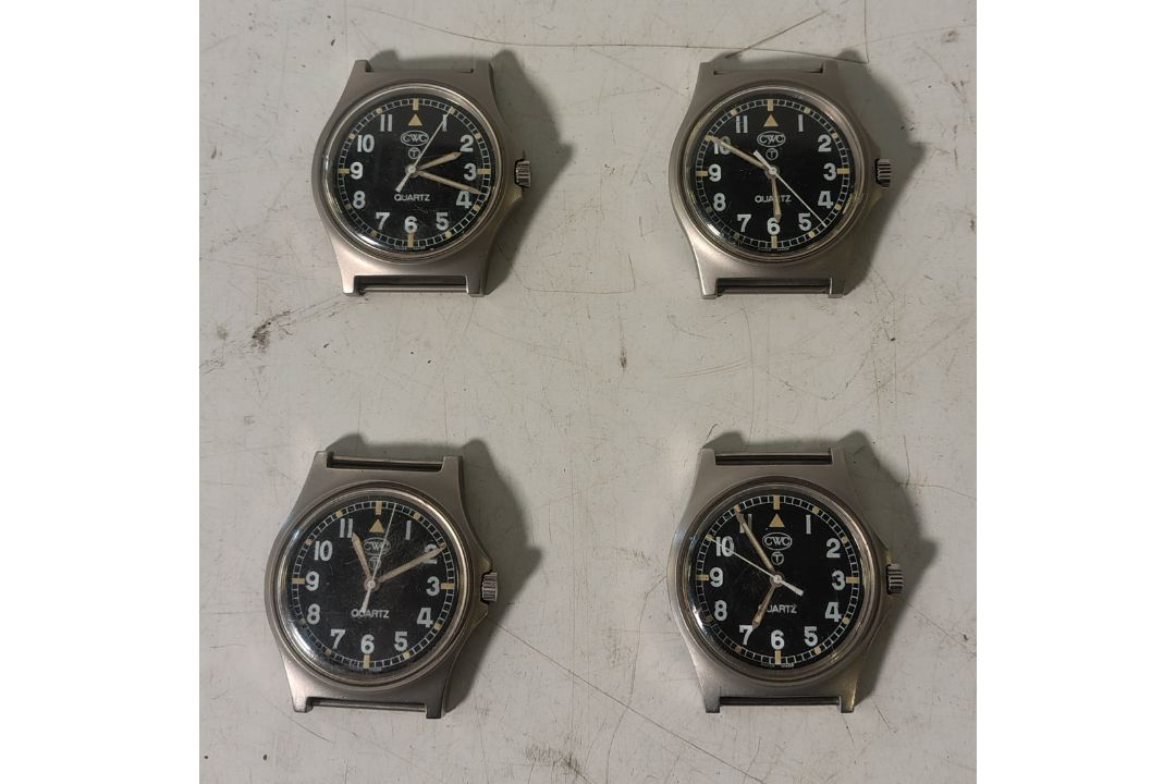 4x CWC W10-6645-99 British Army issue quartz wristwatch - 2005 - details in description - Image 1 of 9
