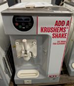 Carpigiani Krushems 191K countertop milkshake machine - W 510 x D 810 x H 885mm - low reserve