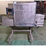 Newtech UCM-S-250/R+TD/LB ultrasonic industrial food slicer / cutter - Manufacture date 09/2008