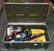 Makita DCS5030 professional 50cc petrol chainsaw with accessories in carry case - AS SPARES