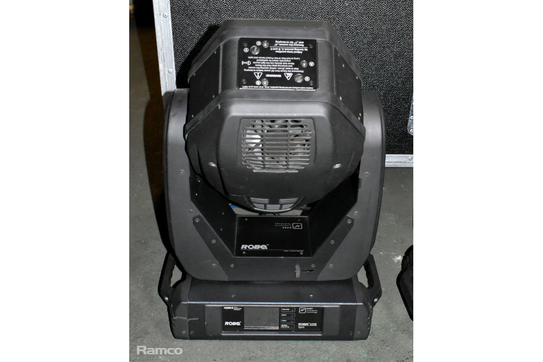 2x Robe Robin 600 spot lights in wheeled flight case - W 820 x D 590 x H 870mm - Image 5 of 12
