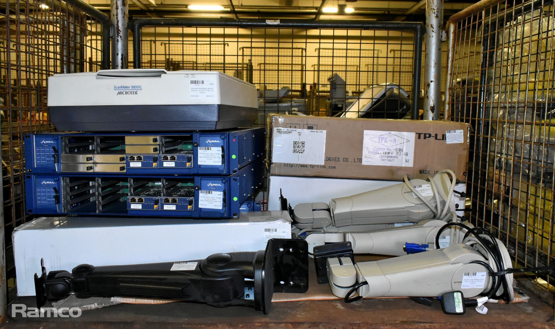 Mayah Centauri III 3001 professional audio codec,4x Axia audio nodes & more - see description