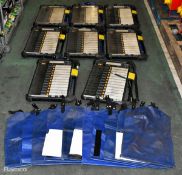 8x DraegerMan PSS Merlin telemetry entry control boards - W 480 x D 60 x H 760mm