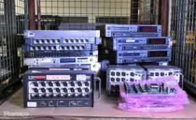 AV equipment - 2x RSS S-0808 8x8 Digital Snake, 2x RSS S-0816 8x16 Digital Snake - see desc.