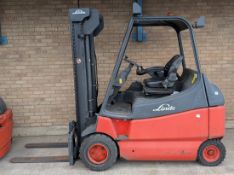 Linde Material Handling Ltd E30/02/600 electric forklift - full details in description