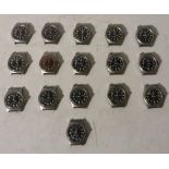 16x CWC British Army, Royal Navy & Royal Marine issue quartz wristwatches - details in description